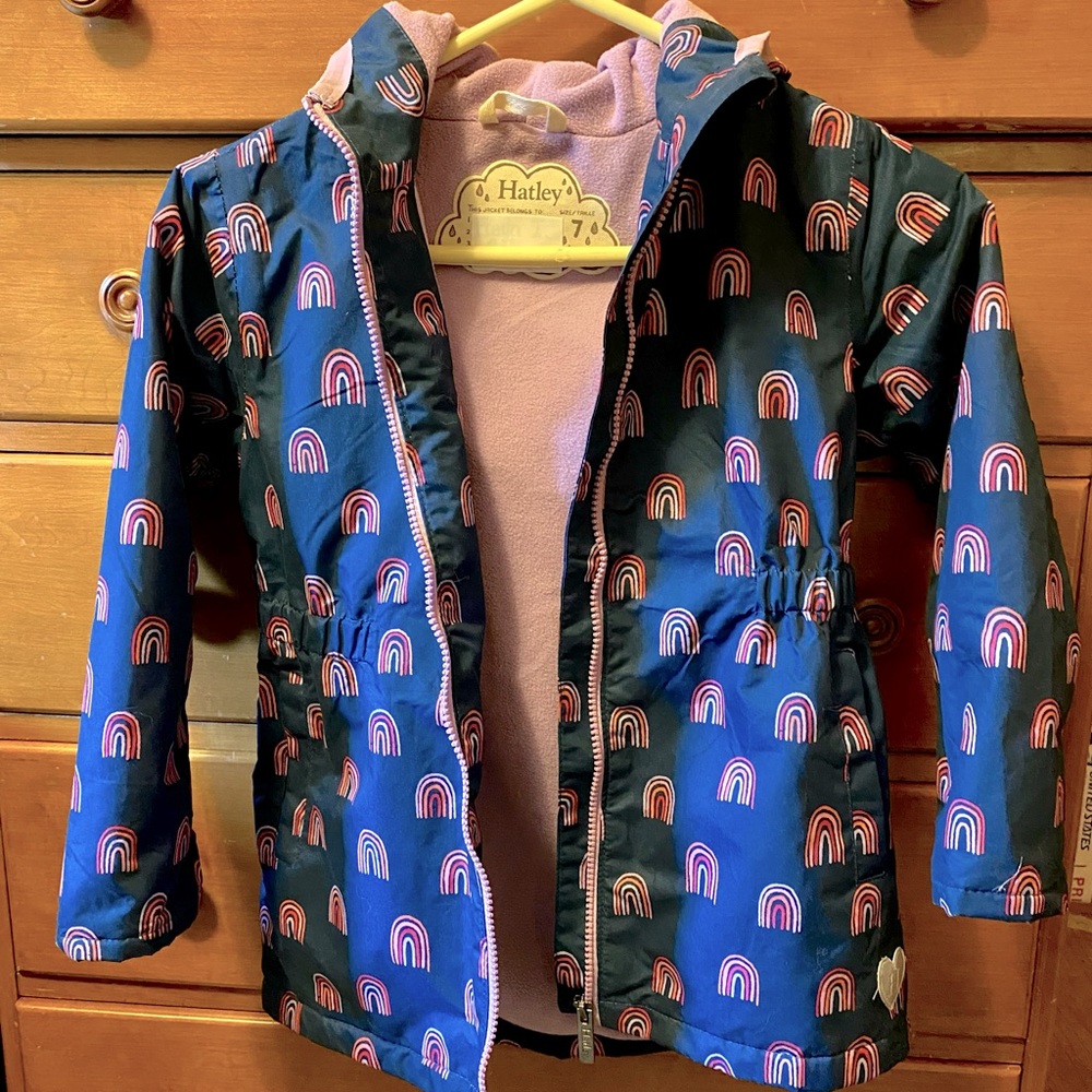 Hatley Rain Jacket fleece lined